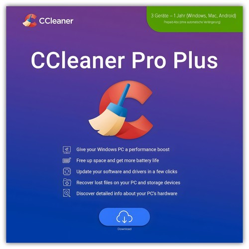 Ccleaner professional plus - ccleaner, 3