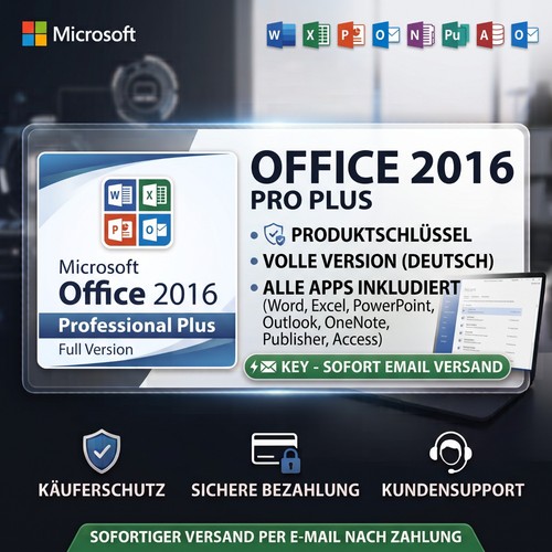Office 2016 professional plus - office,