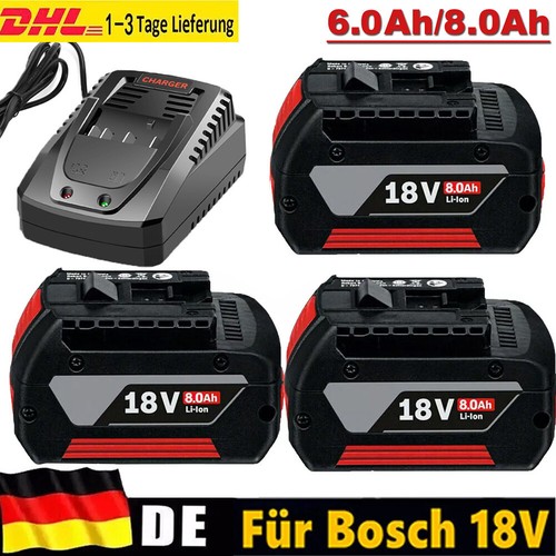 18v 0ah akku für - 8.0ah, bosch